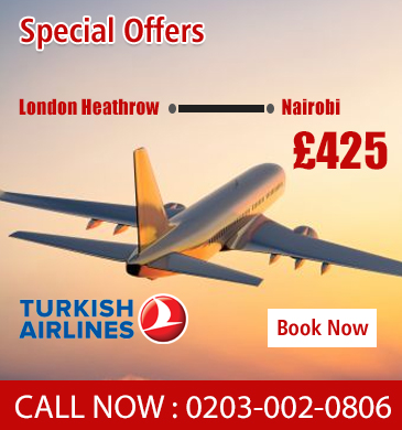 london-gatwick-to-Nairobi with emirates